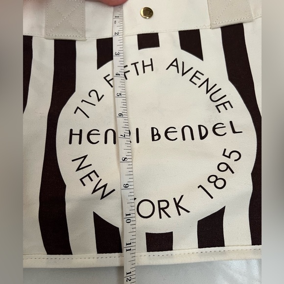 Henri Bendel Canvas Tote Bag - Picture 8 of 8